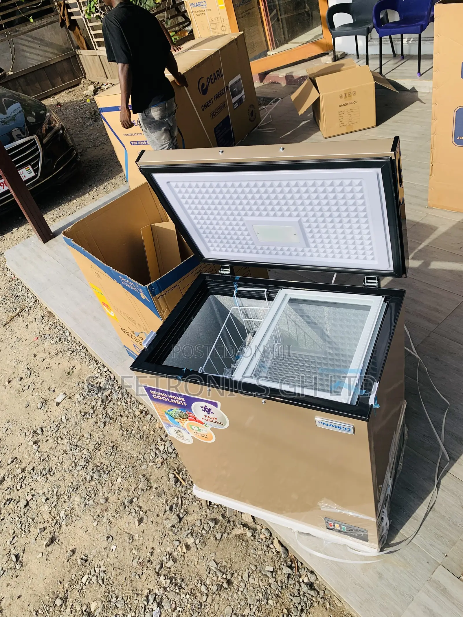Classic Fast 150L Nas-200fl 1 Door Gold (Freeze-Smart) Nasco Freezer