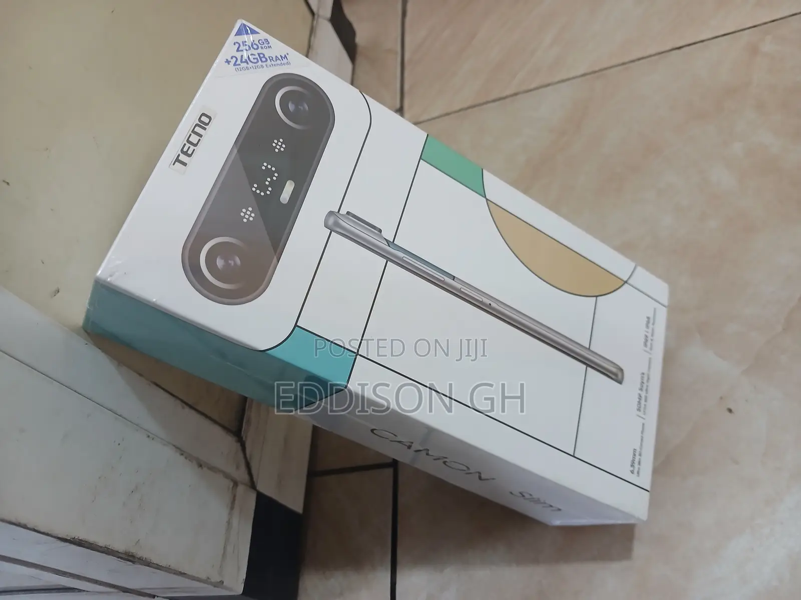 New Tecno Camon Slim 256 GB White