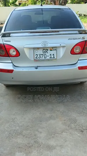 Toyota Corolla 2002 Silver