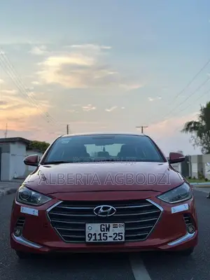 Hyundai Elantra 2017 Red