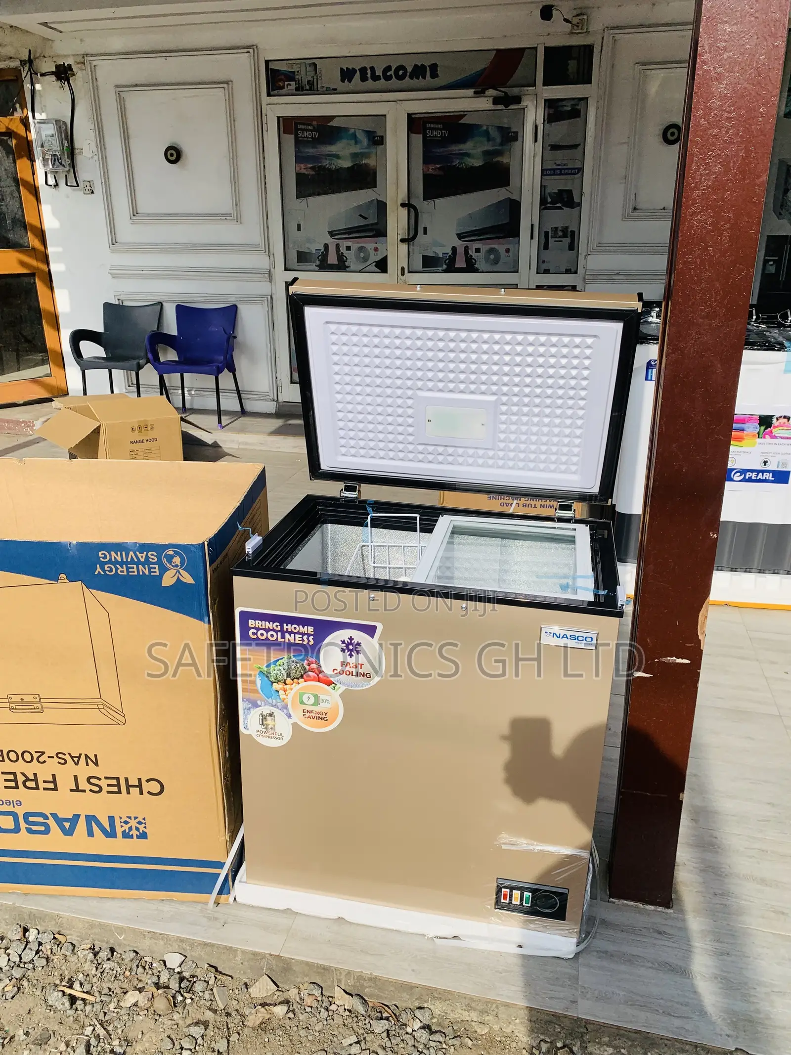 Sealed (Gold) Nas-200fl 150L Nasco (Cool-Reserve) Freezer