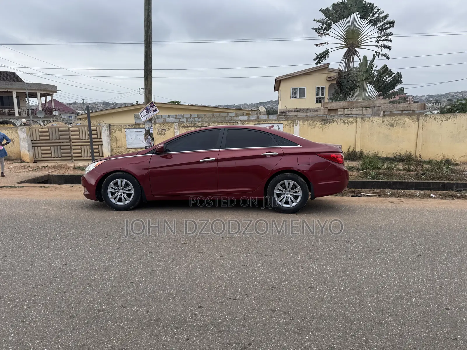 Hyundai Sonata 2011 Red