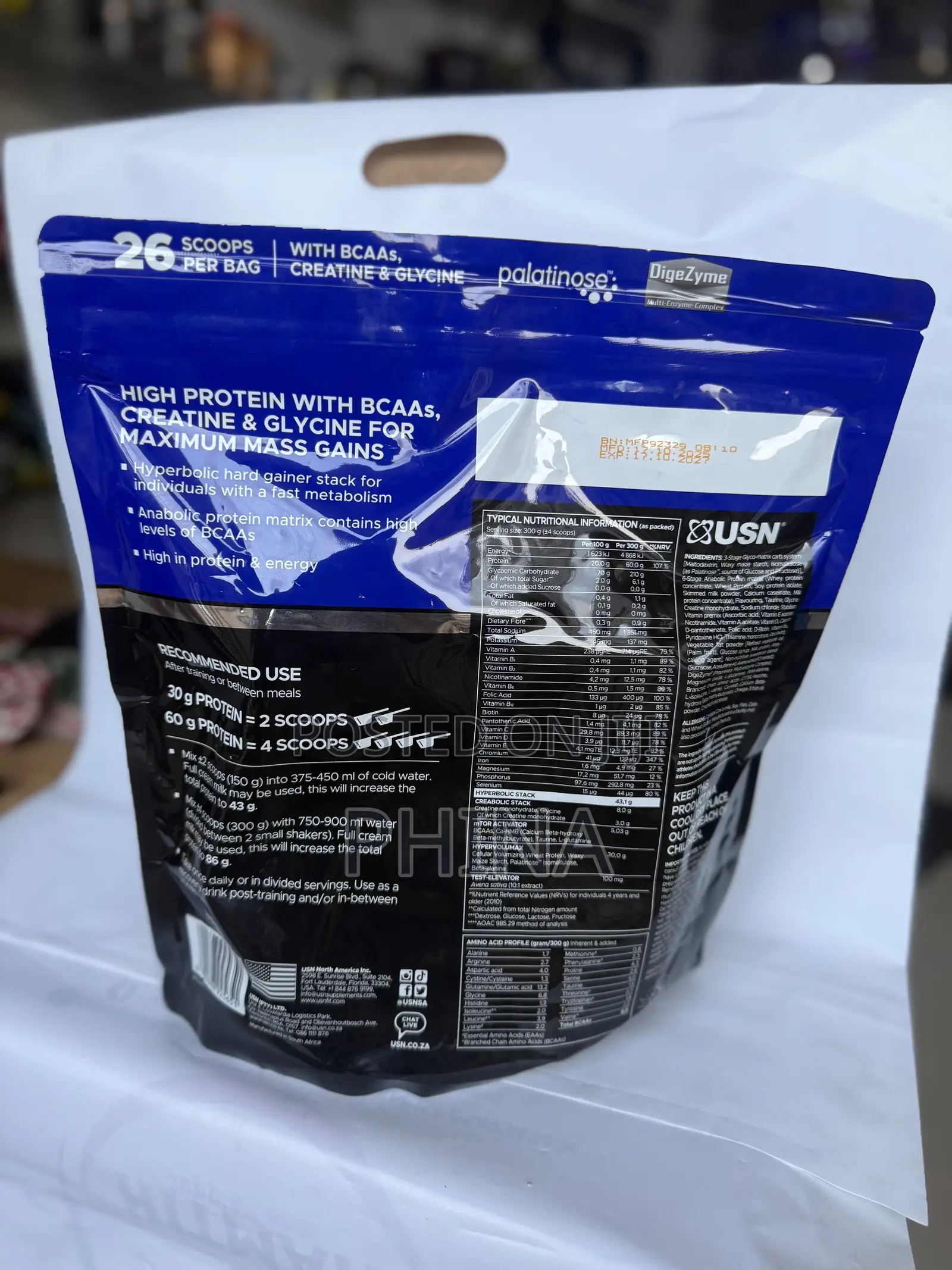 Hyperbolic Mass 2kg
