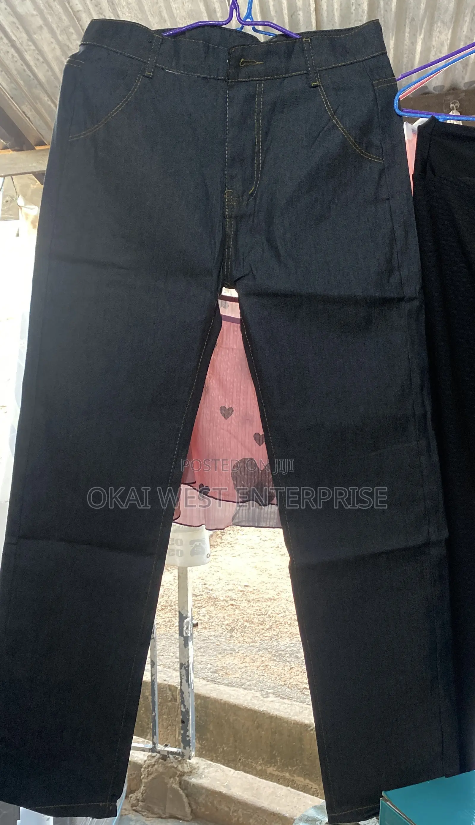 Summer Men's Straight Loose Fit Casual Jeans Trousers