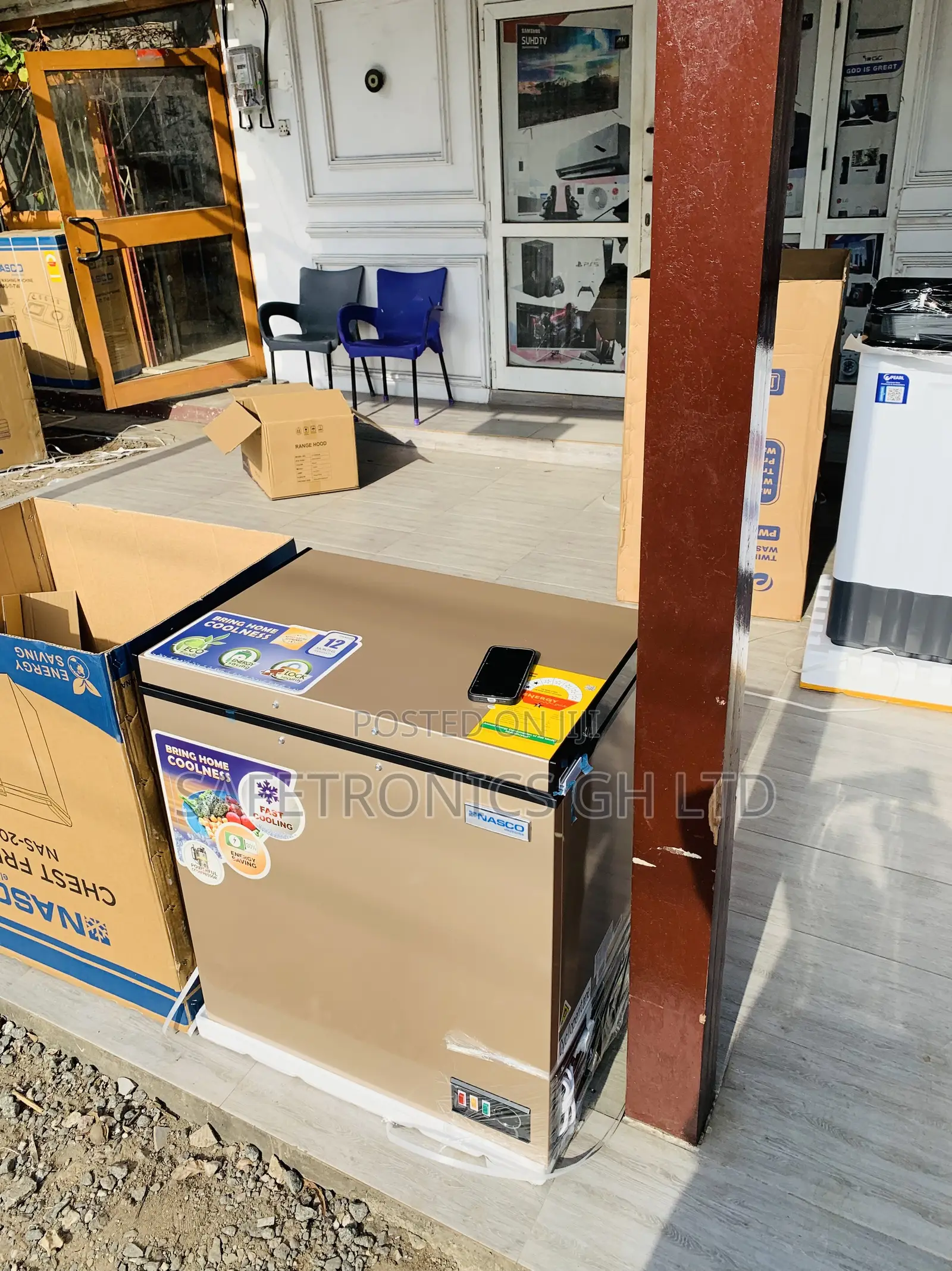 Unique Fast (Frost-Vault) Nasco Nas-200fl 150L 1 Door Freezer