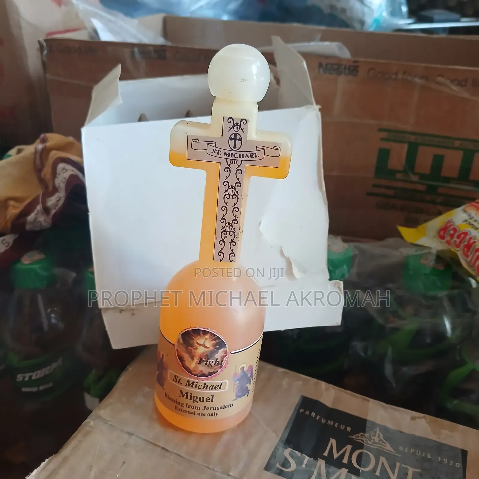 Saint Michael Oil Blessings From Jerusalem