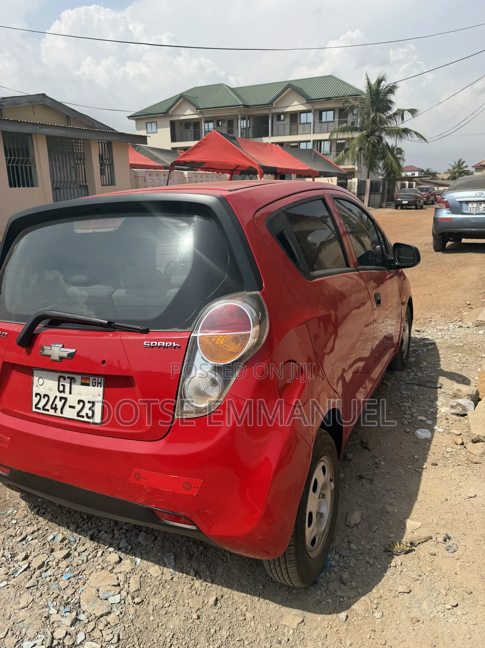 Chevrolet Spark 2010 Red