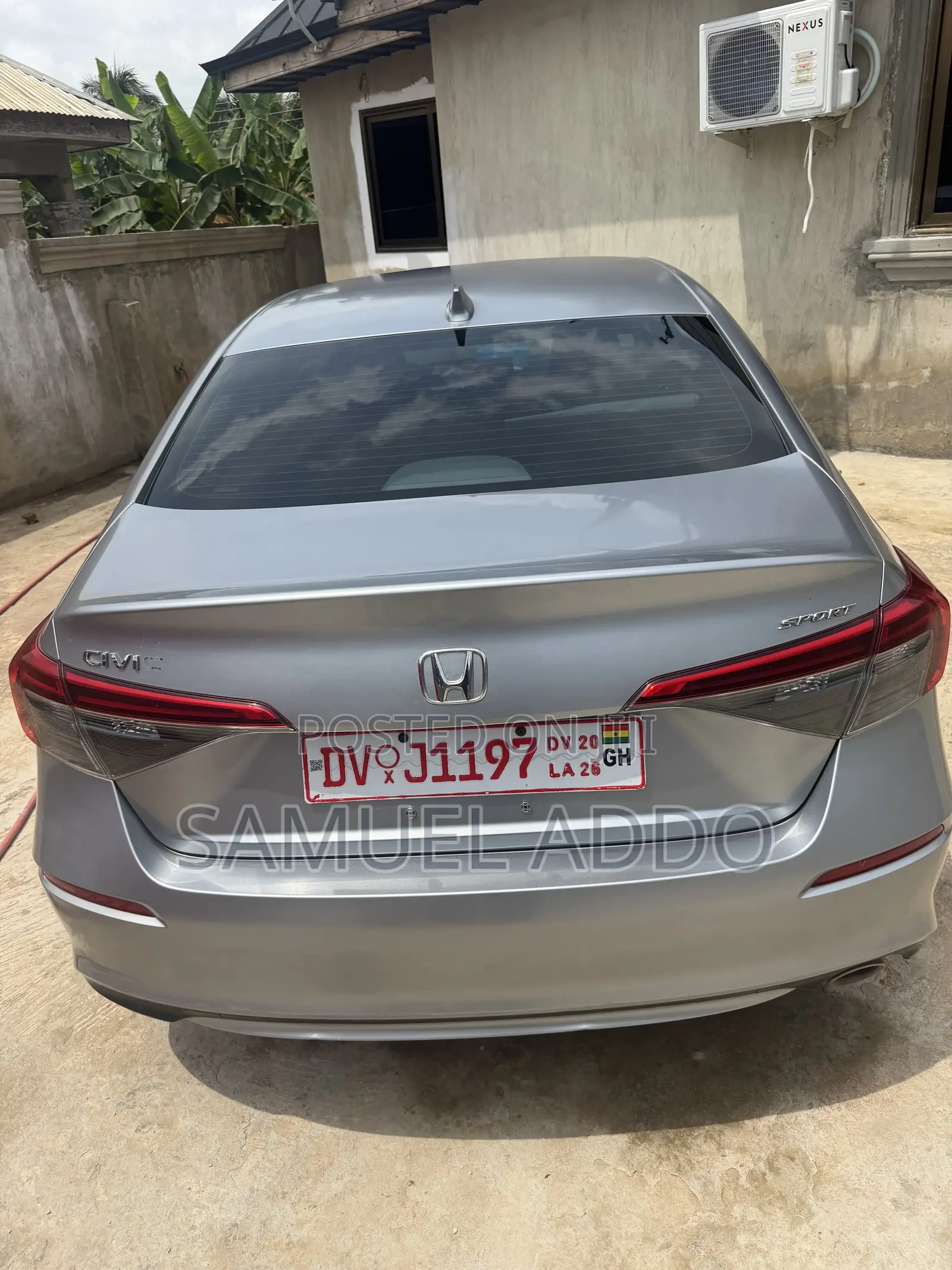 Honda Civic Sport 2022 Silver