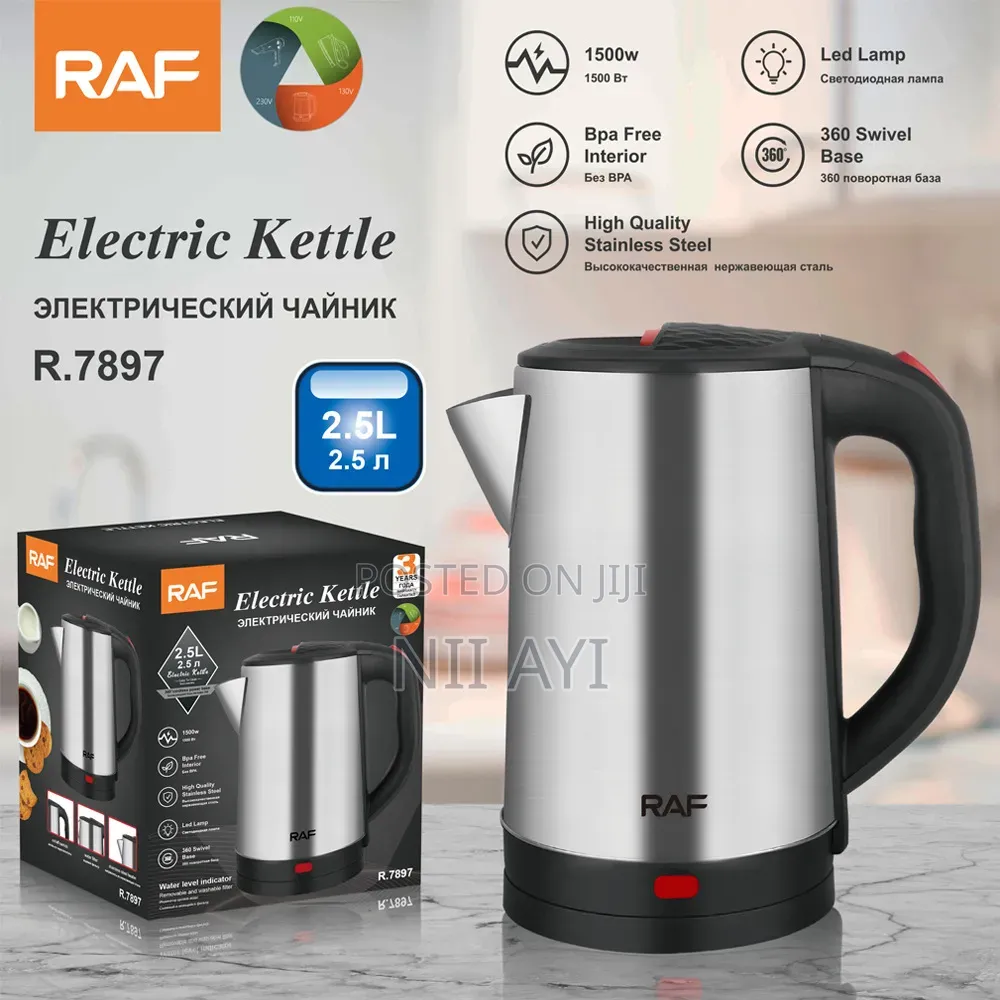 RAF 2.5L Electric Kettle