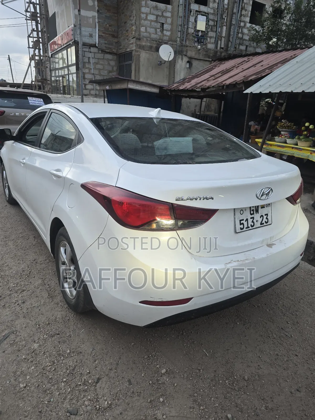 Hyundai Elantra Limited Sedan FWD (1.8L 4cyl 6A) 2016 White