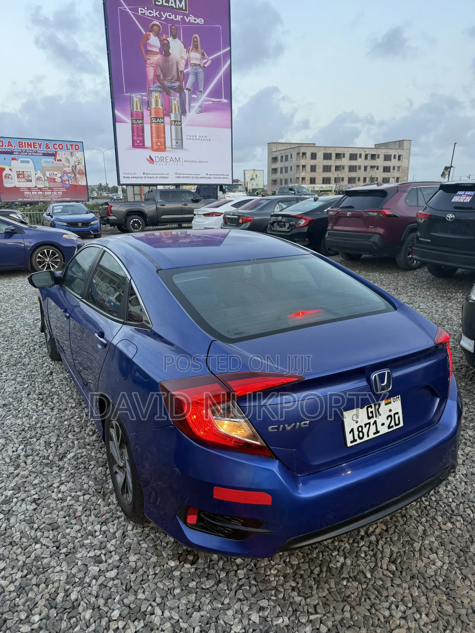 Honda Civic 2018 Blue