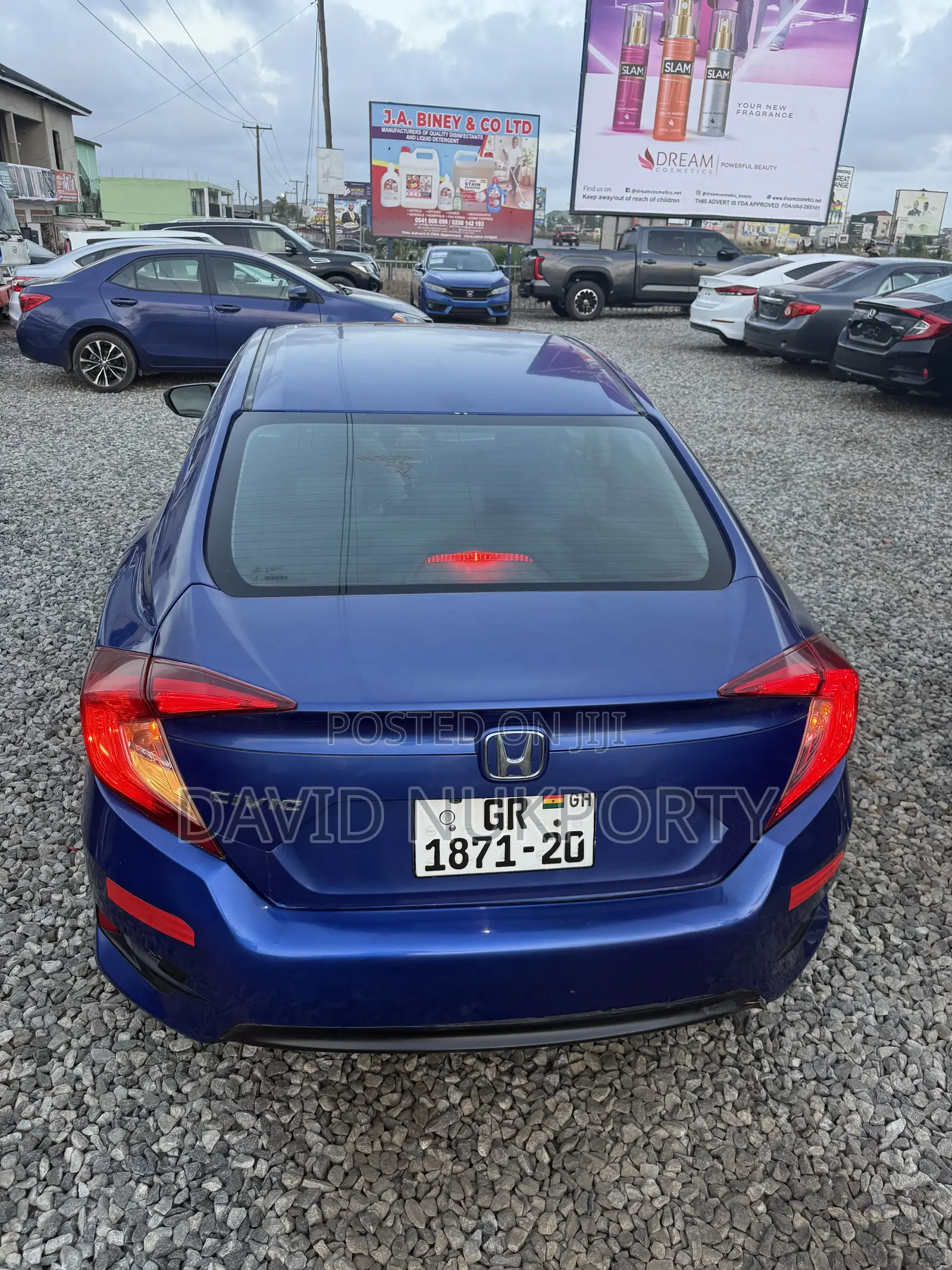 Honda Civic 2018 Blue