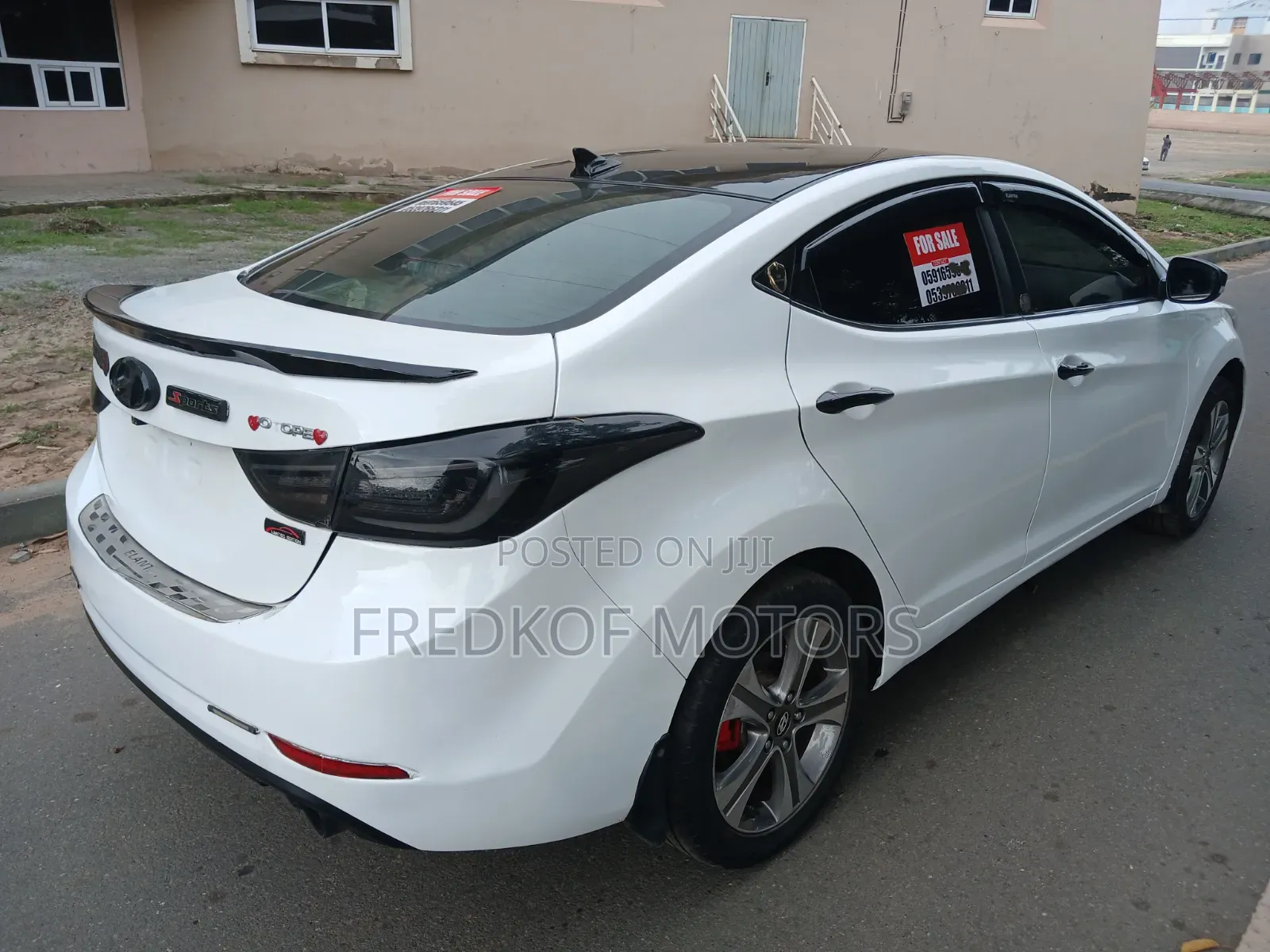 Hyundai Elantra 2013 White