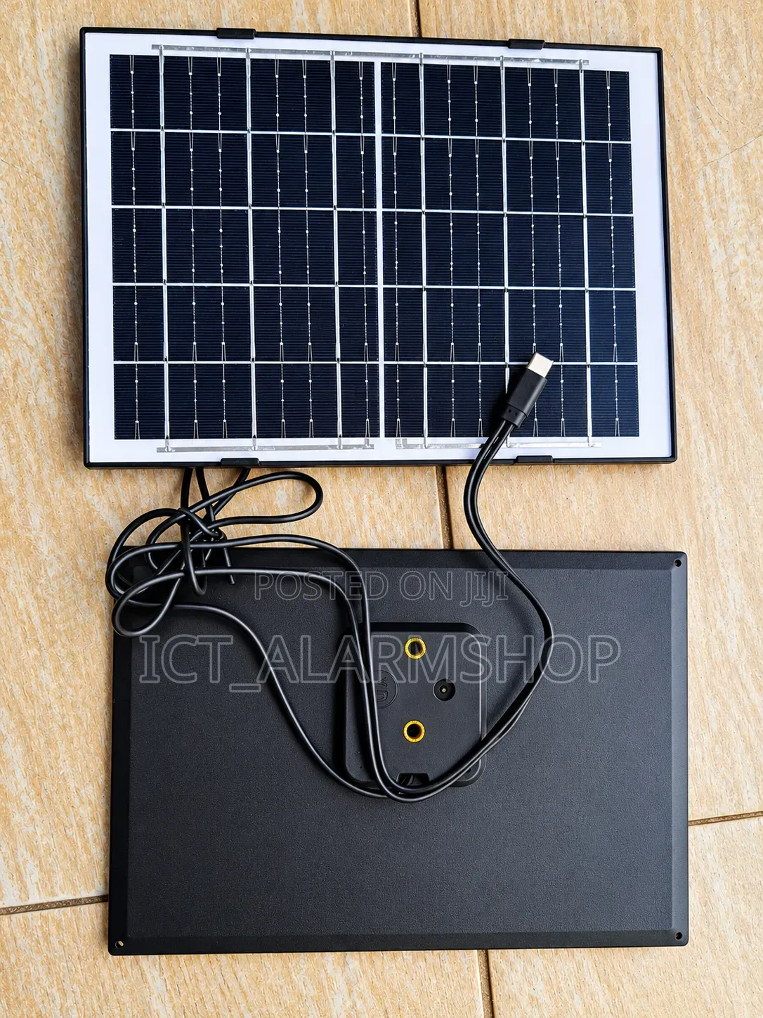 Portable Solar Panel Kit Solar Charging Panel With Wall Mount Stand