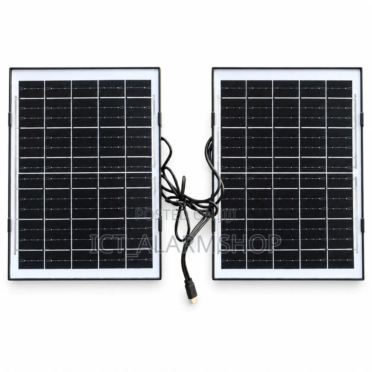 Portable Solar Panel Kit Solar Charging Panel With Wall Mount Stand