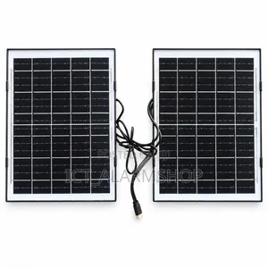 Portable Solar Panel Kit Solar Charging Panel With Wall Mount Stand