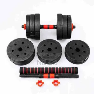 30kg Dumbbell Set With Barbell Link