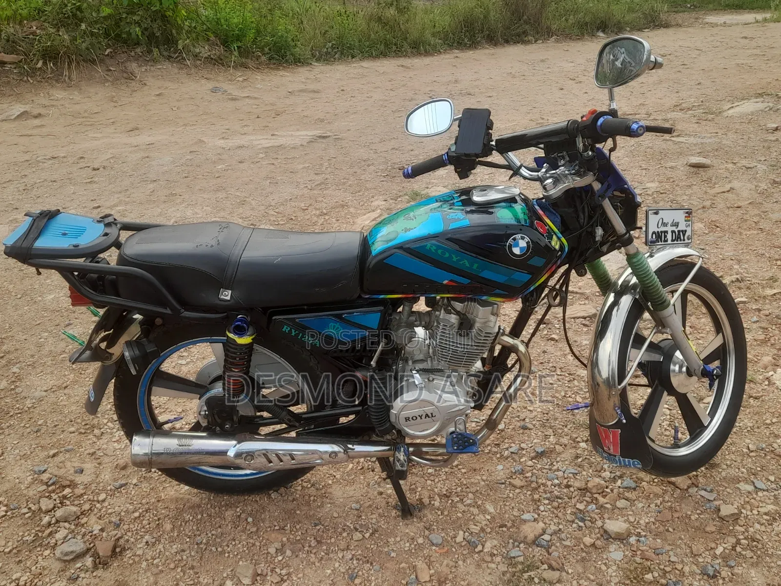 Royal Motorcycle 2025 Black