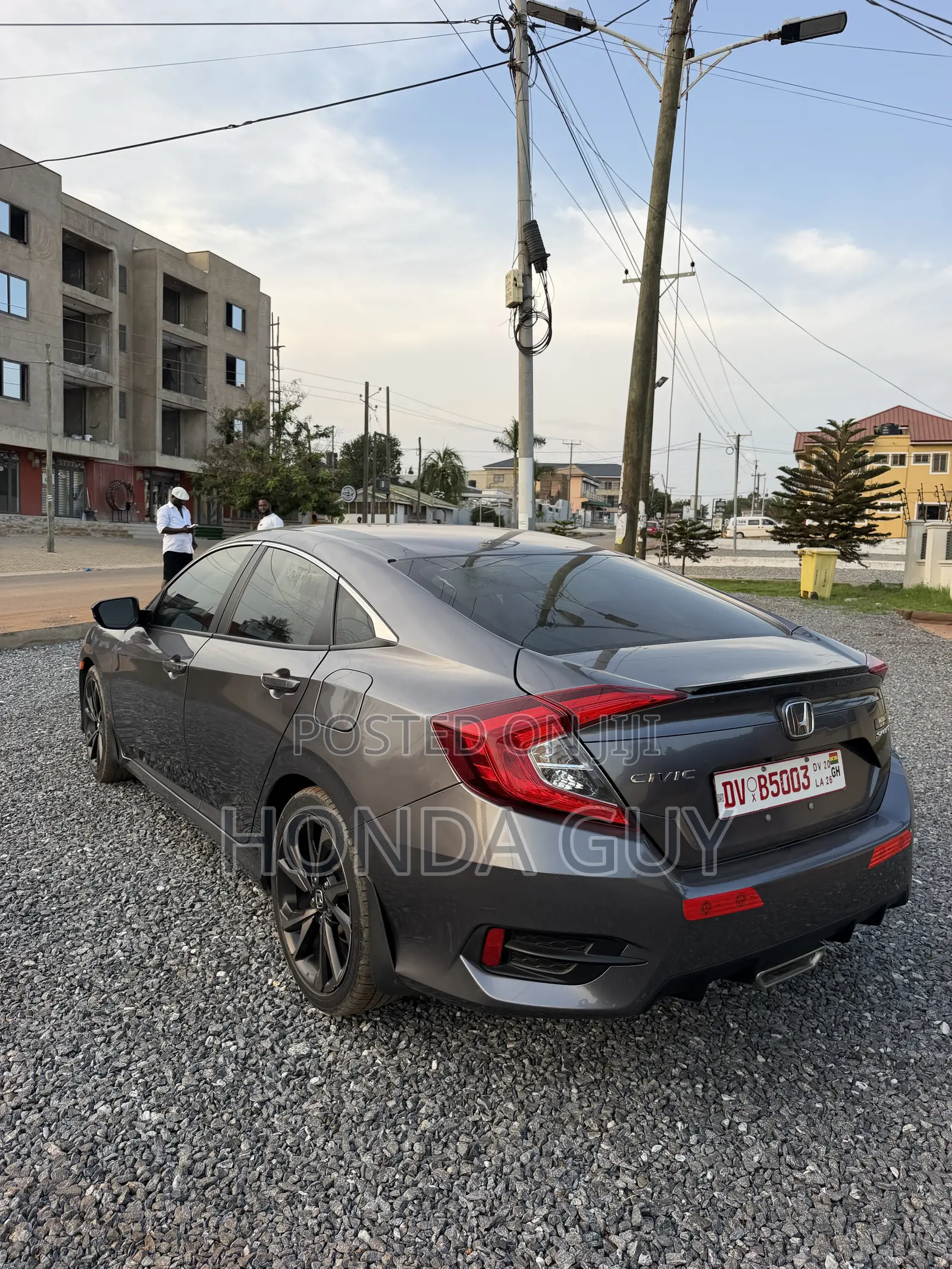 Honda Civic Sport Sedan 2019 Gray