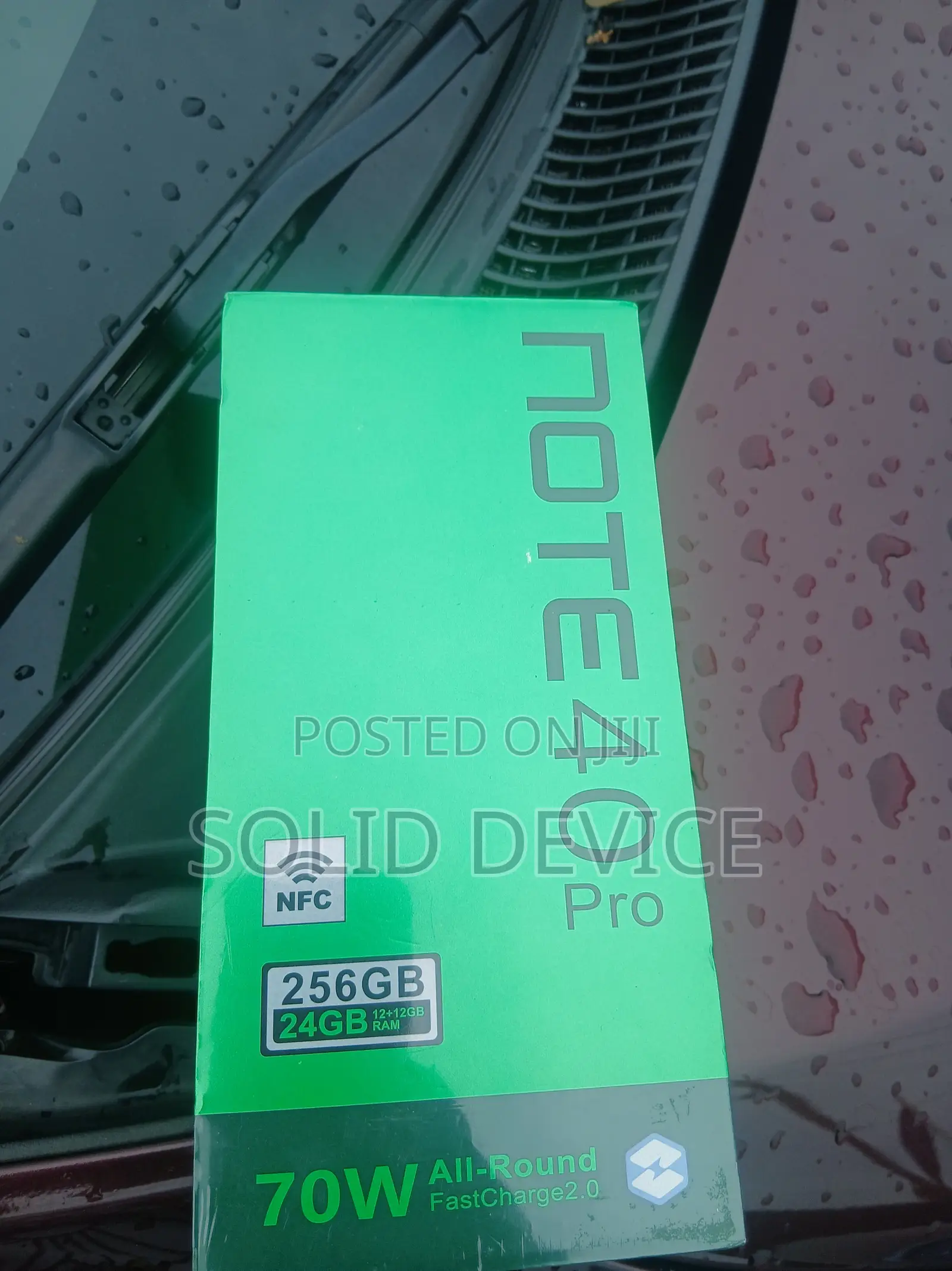 New Infinix Note 40 Pro 256 GB Blue