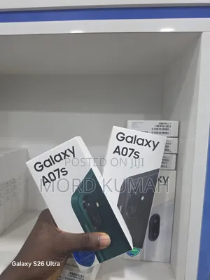 New Samsung Galaxy A07s 64 GB Black