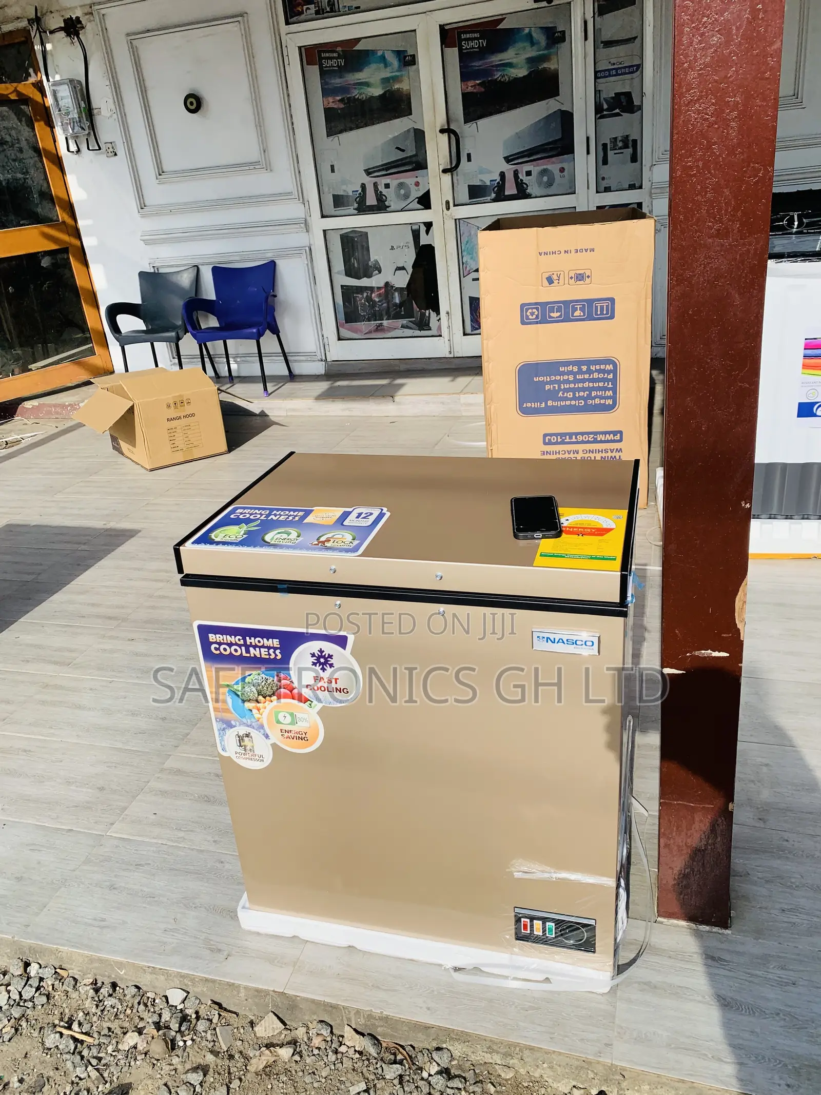 Genuine (Freeze-Smart) 150L Nasco Nas-200fl 1 Door Freezer