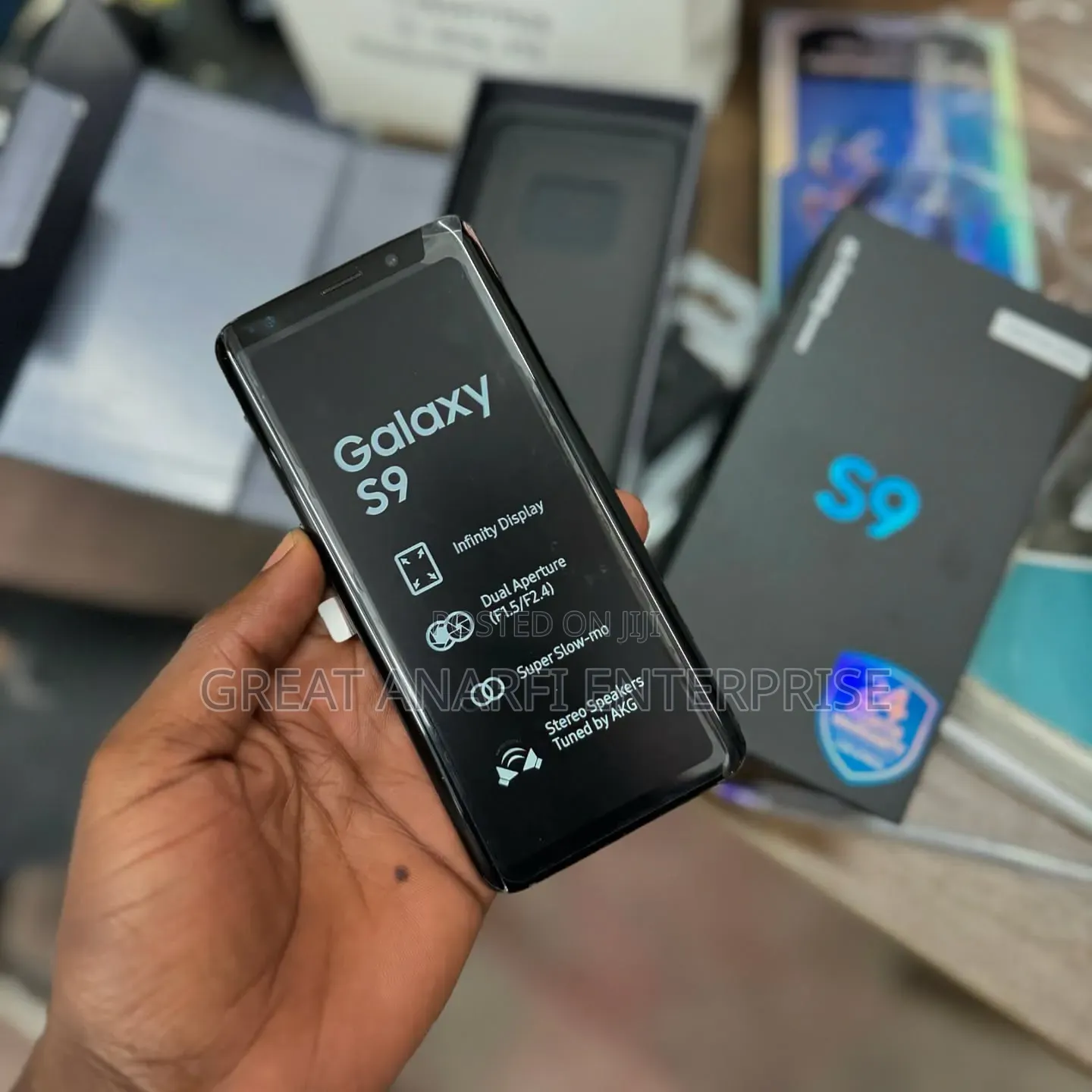 New Samsung Galaxy S9 64 GB Black