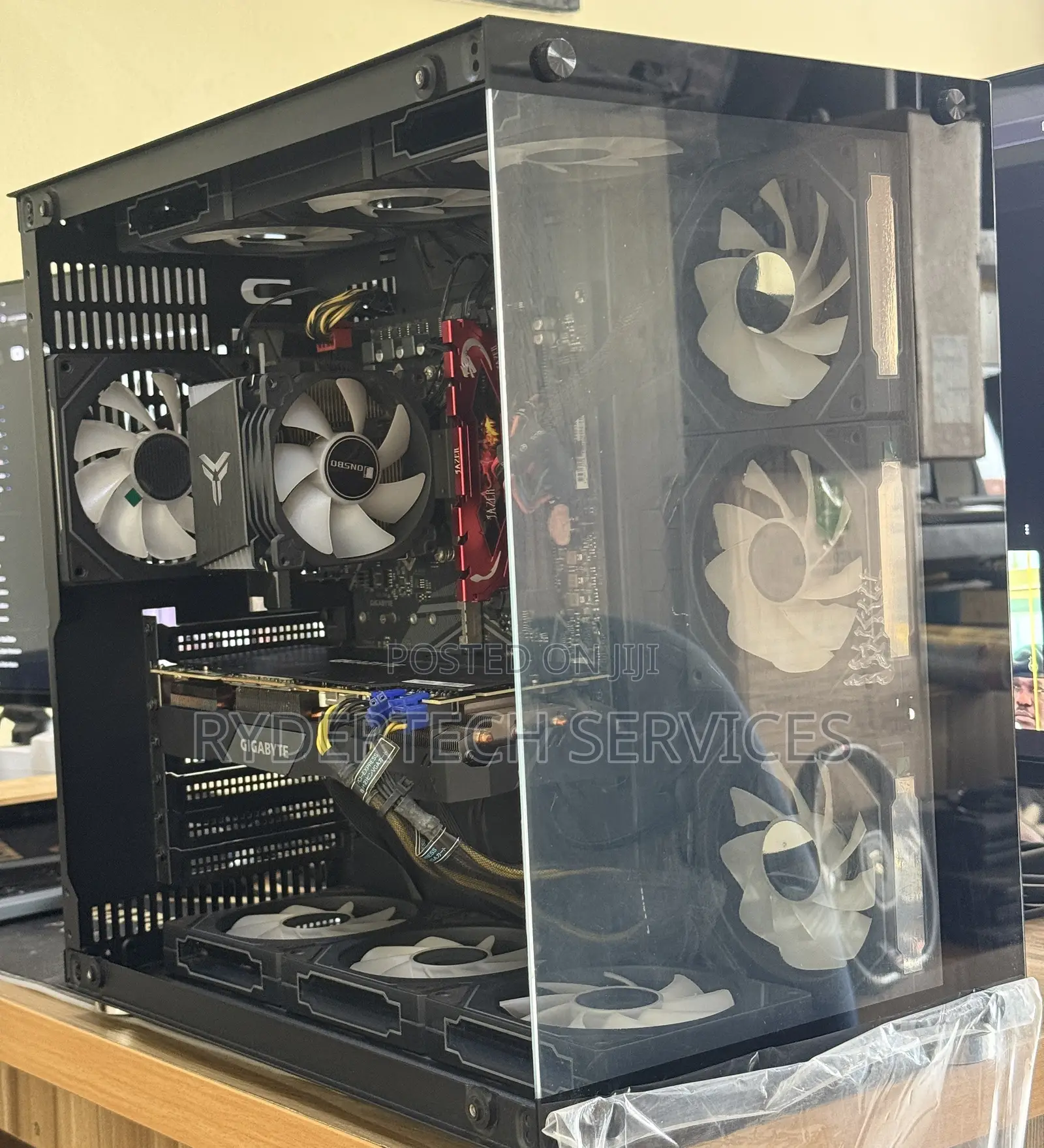 Diamond Fan Cpu Desktop Computer Gigabyte GB-BKi3HA-7100 16GB AMD Ryzen 7 HDD 1T ...