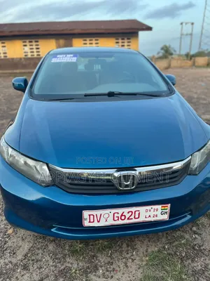 Honda Civic EX Sedan 2012 Blue