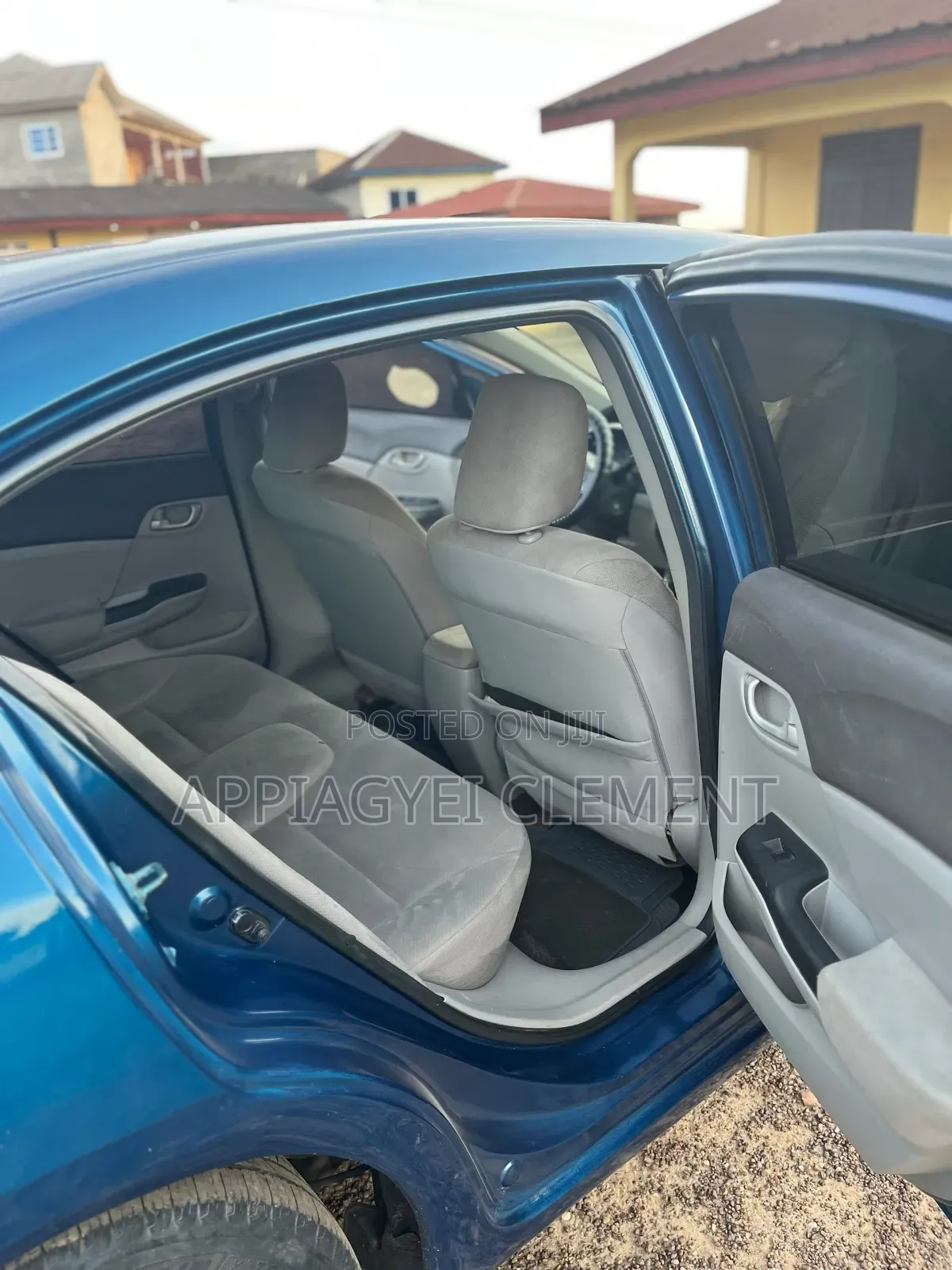 Honda Civic EX Sedan 2012 Blue