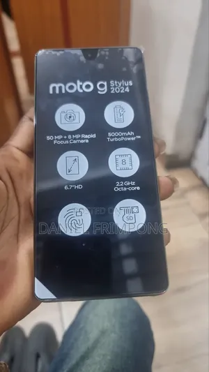 New Motorola Moto G Stylus 5G (2024) 128 GB Gold