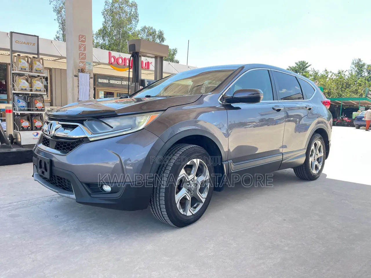 Honda CR-V Touring AWD 2018 Gray