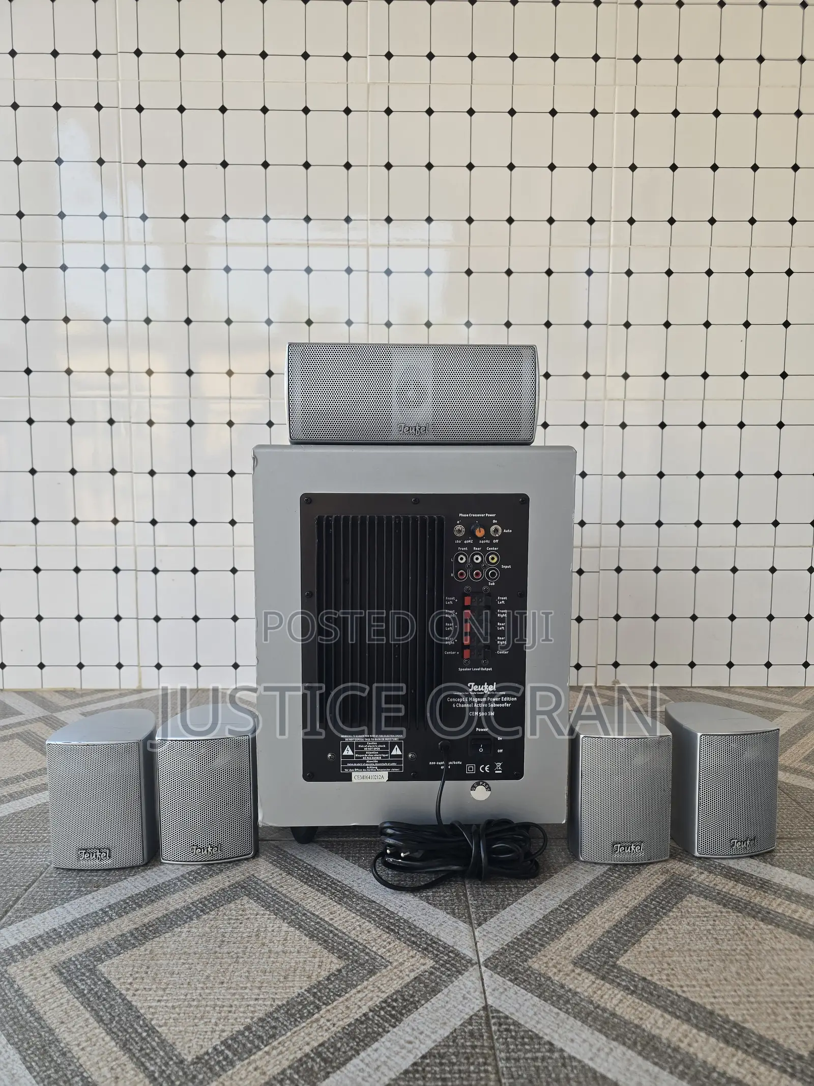 Teufel E Magnum ( Power Edition) 5.1 ( With Bluetooth Adapter)