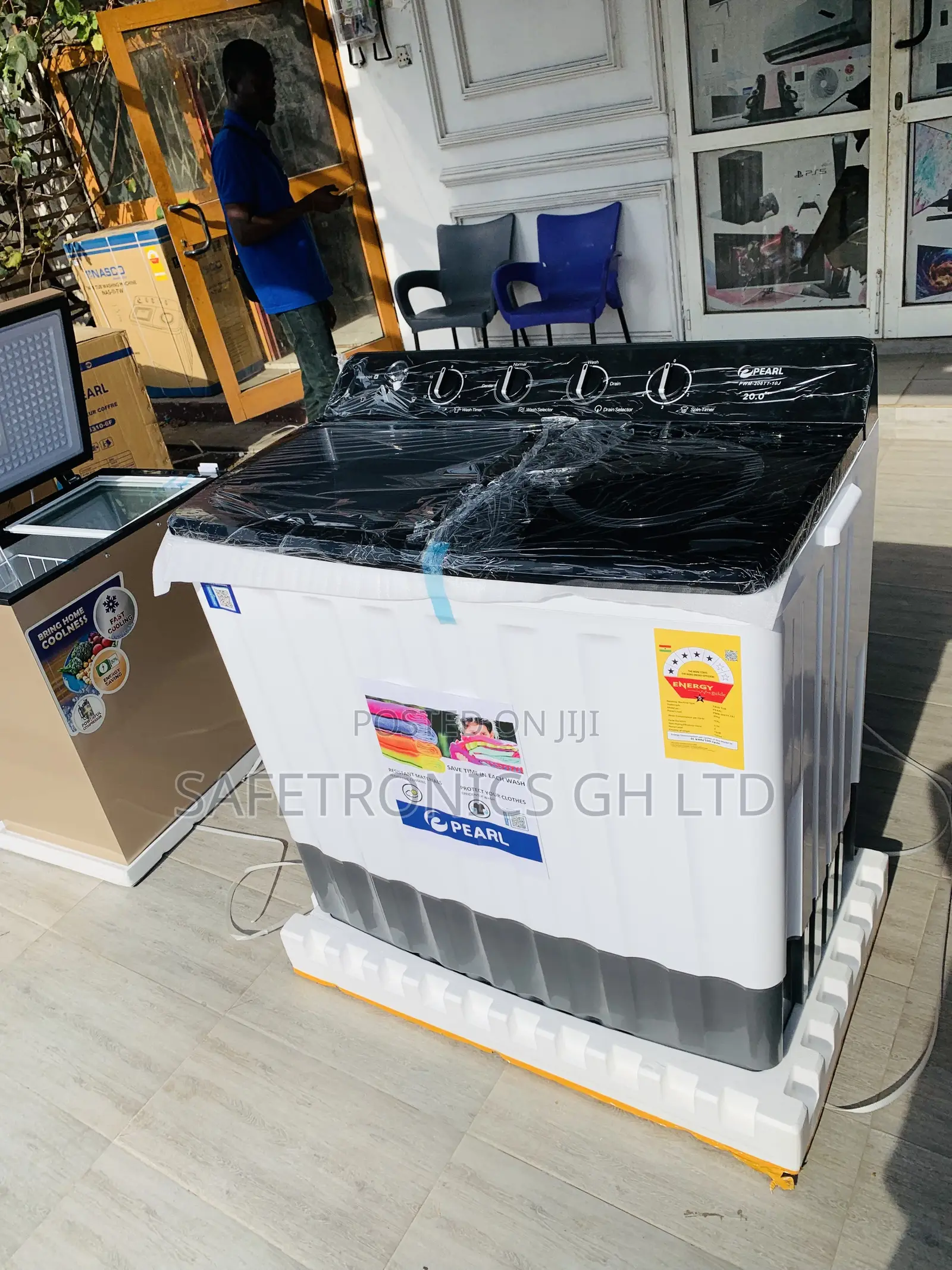 Best New 20kg Pearl TopLoad White WashihgMachine (AquaPrime)