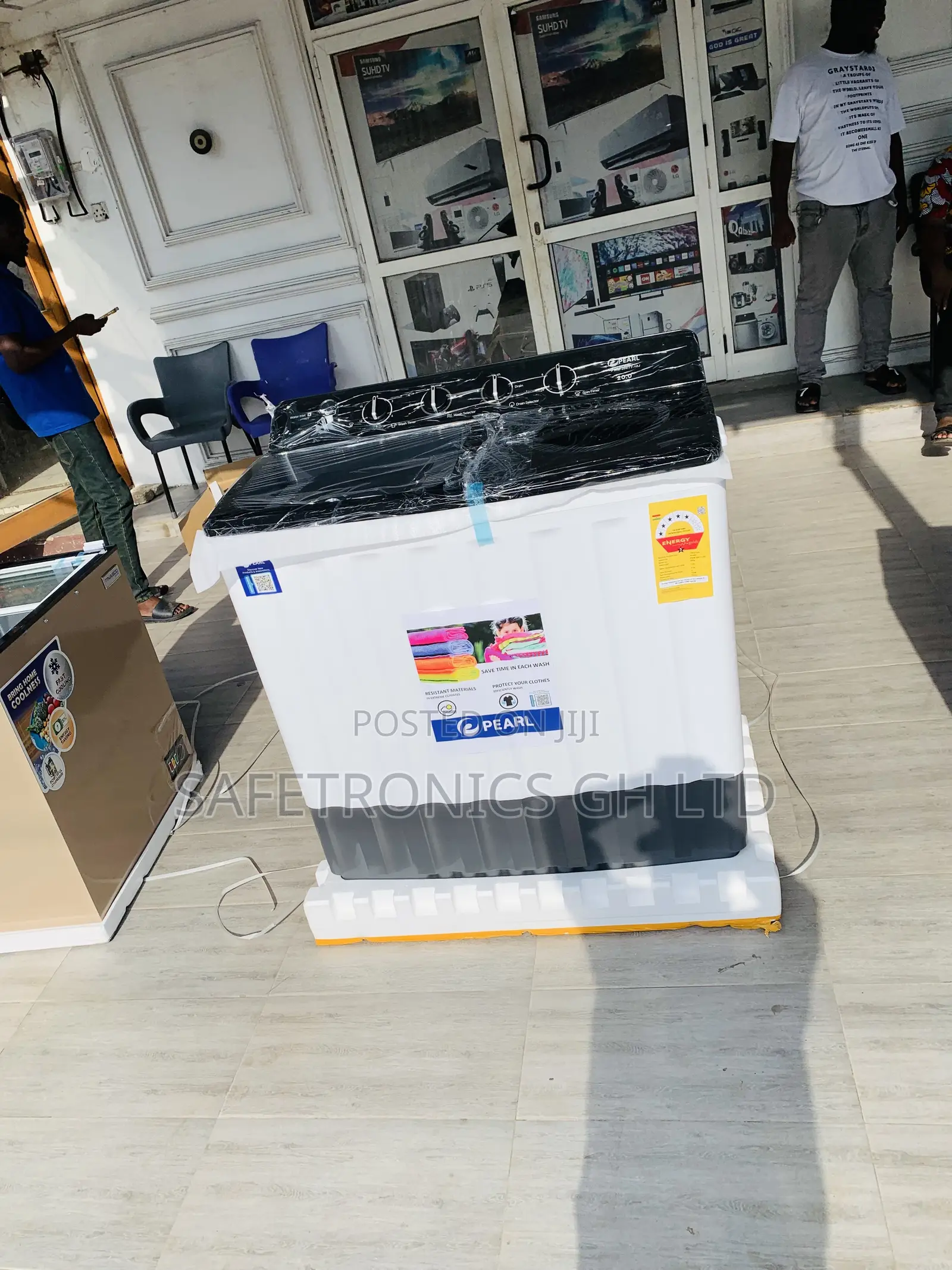 Best New 20kg Pearl TopLoad White WashihgMachine (AquaPrime)