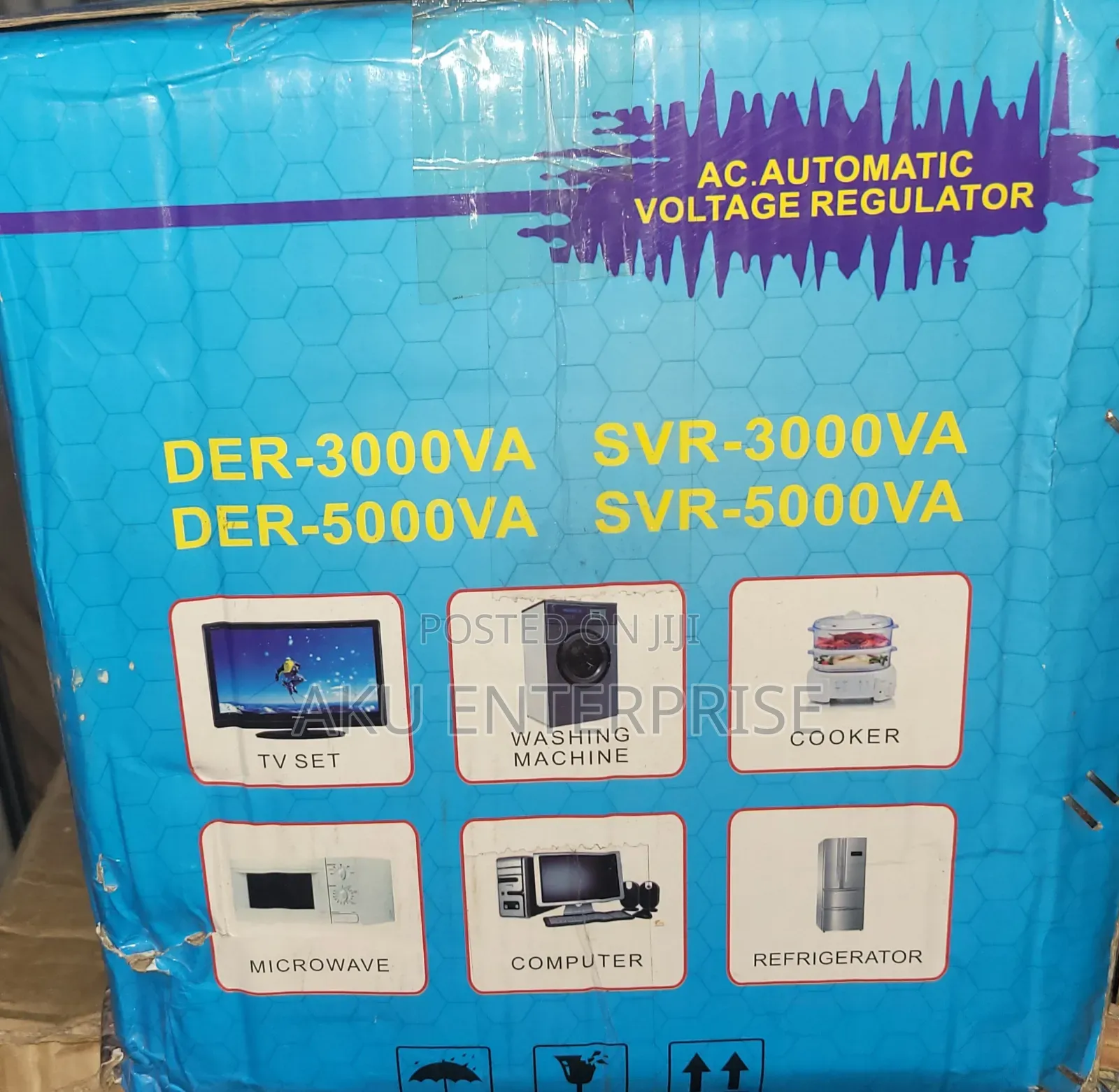 Der-3000va Voltage Regulator, Voltage Stabiliser