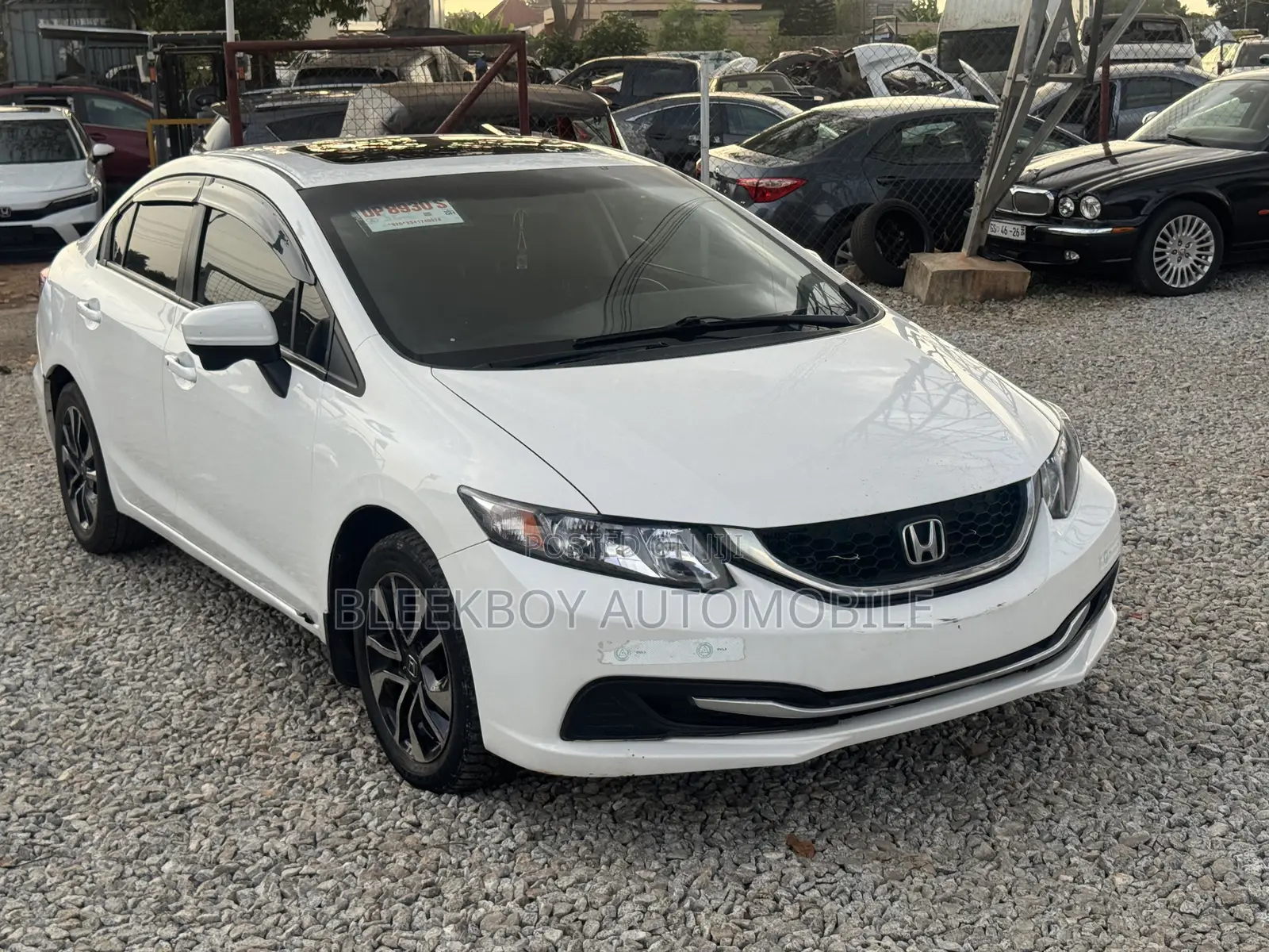 Honda Civic EX-L 4dr Sedan (1.8L 4cyl CVT) 2015 White