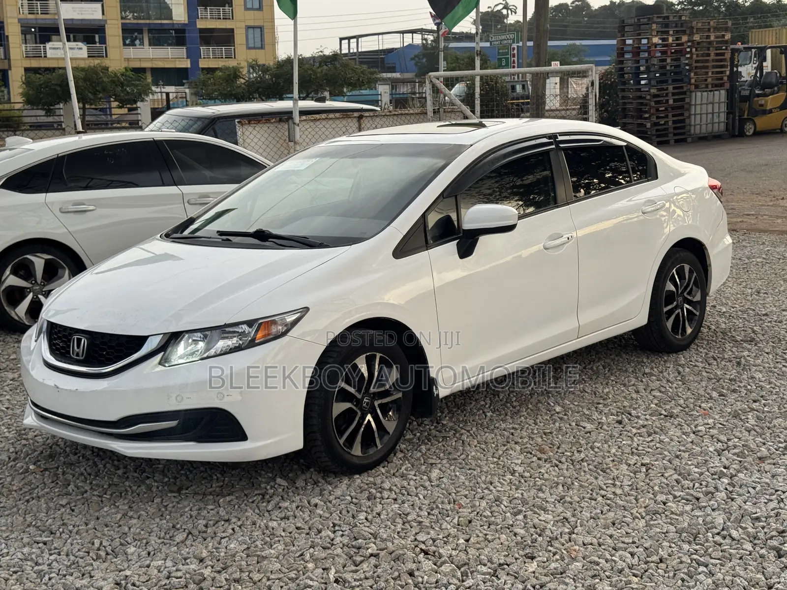 Honda Civic EX-L 4dr Sedan (1.8L 4cyl CVT) 2015 White