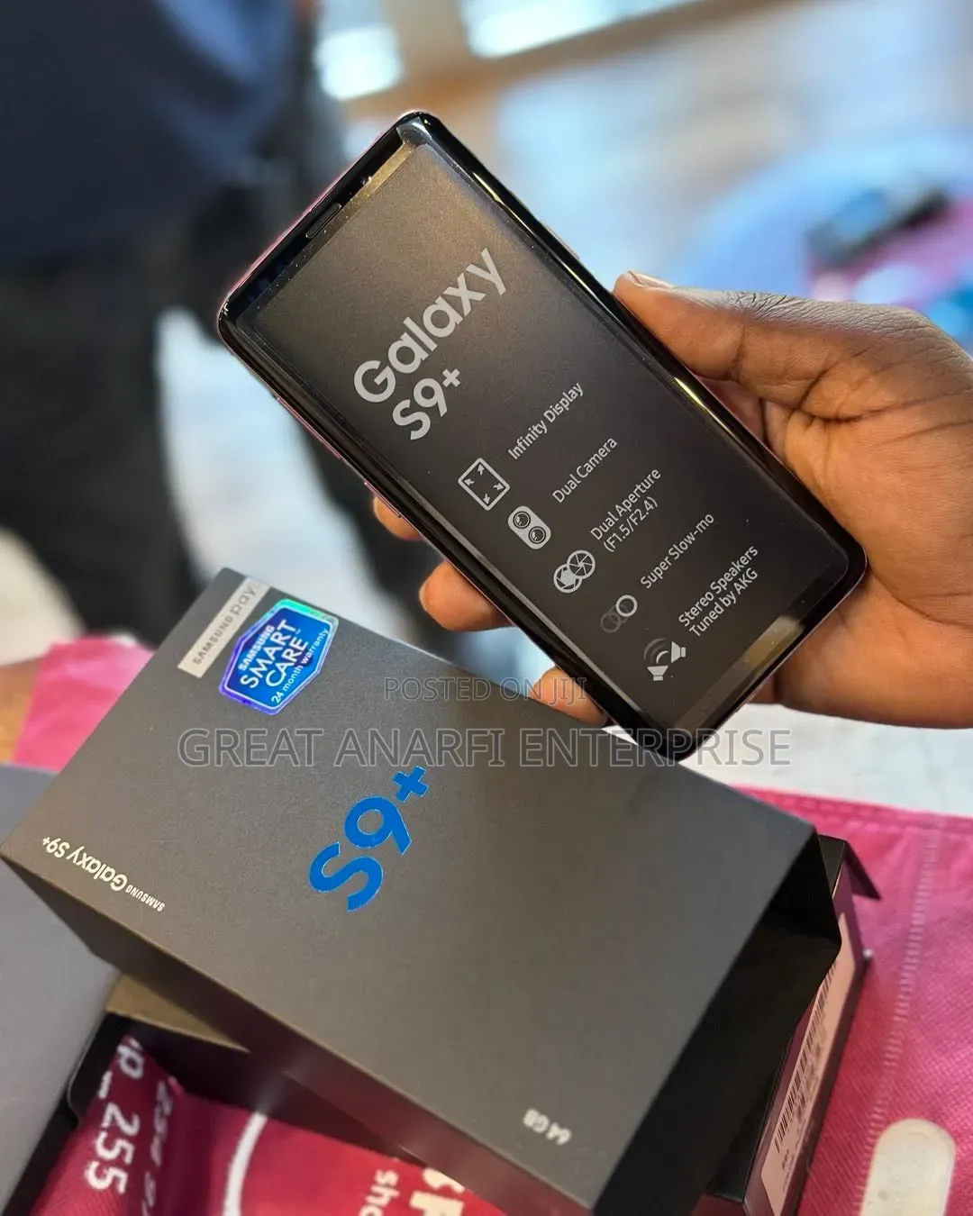 New Samsung Galaxy S9 Plus 64 GB Black