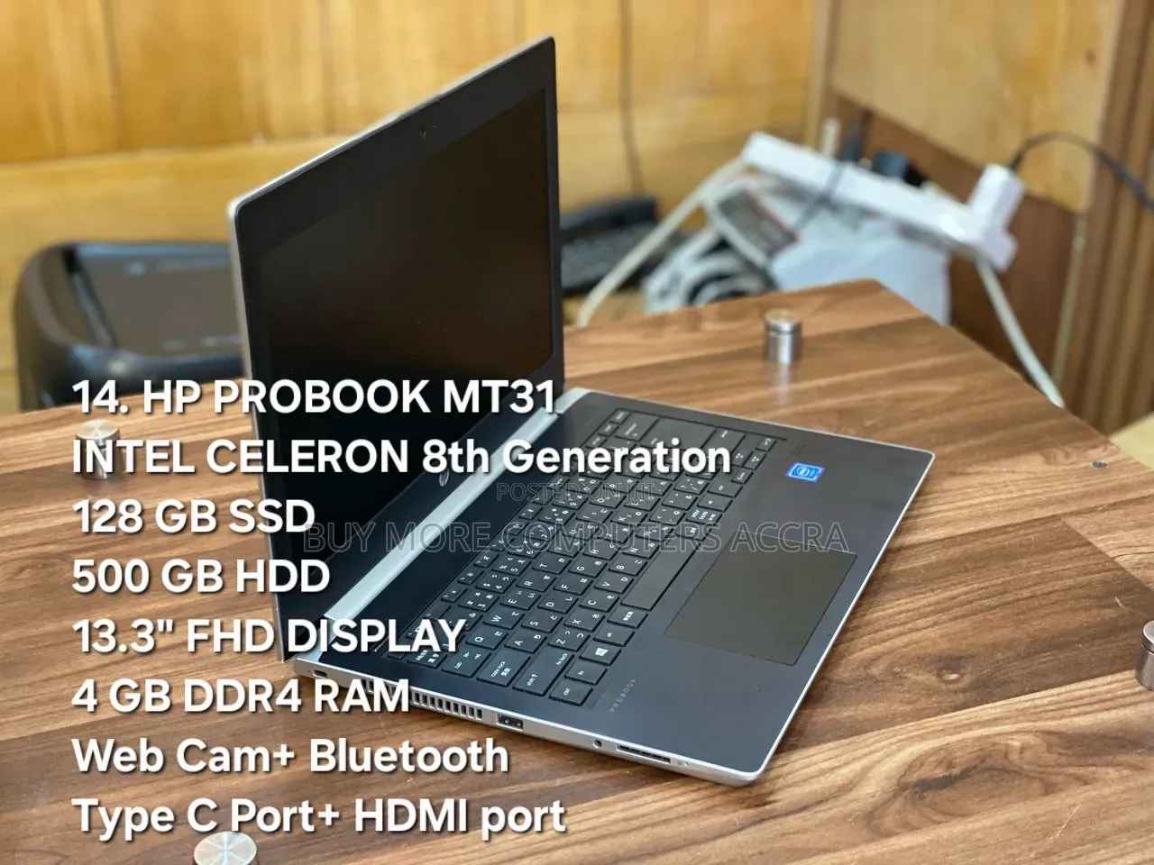 Laptop HP ProBook MT31 4GB Intel Celeron SSD 128GB