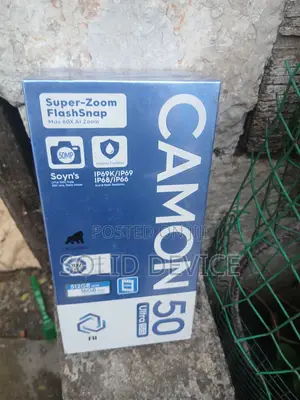 New Tecno Camon 50 Ultra 512 GB Black