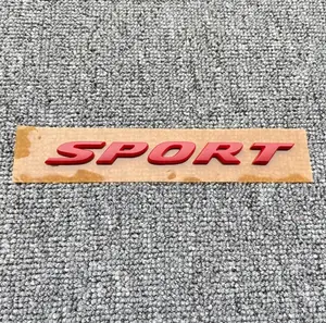 Honda 2.0T Sport Logo Badge Nameplate Emblem Black