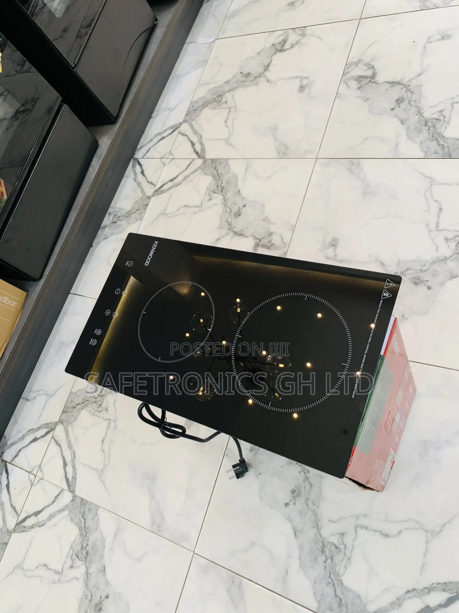 Kenwood Best 2 Electric Black Inbuilt (Chef-Pro) Hob Cooker
