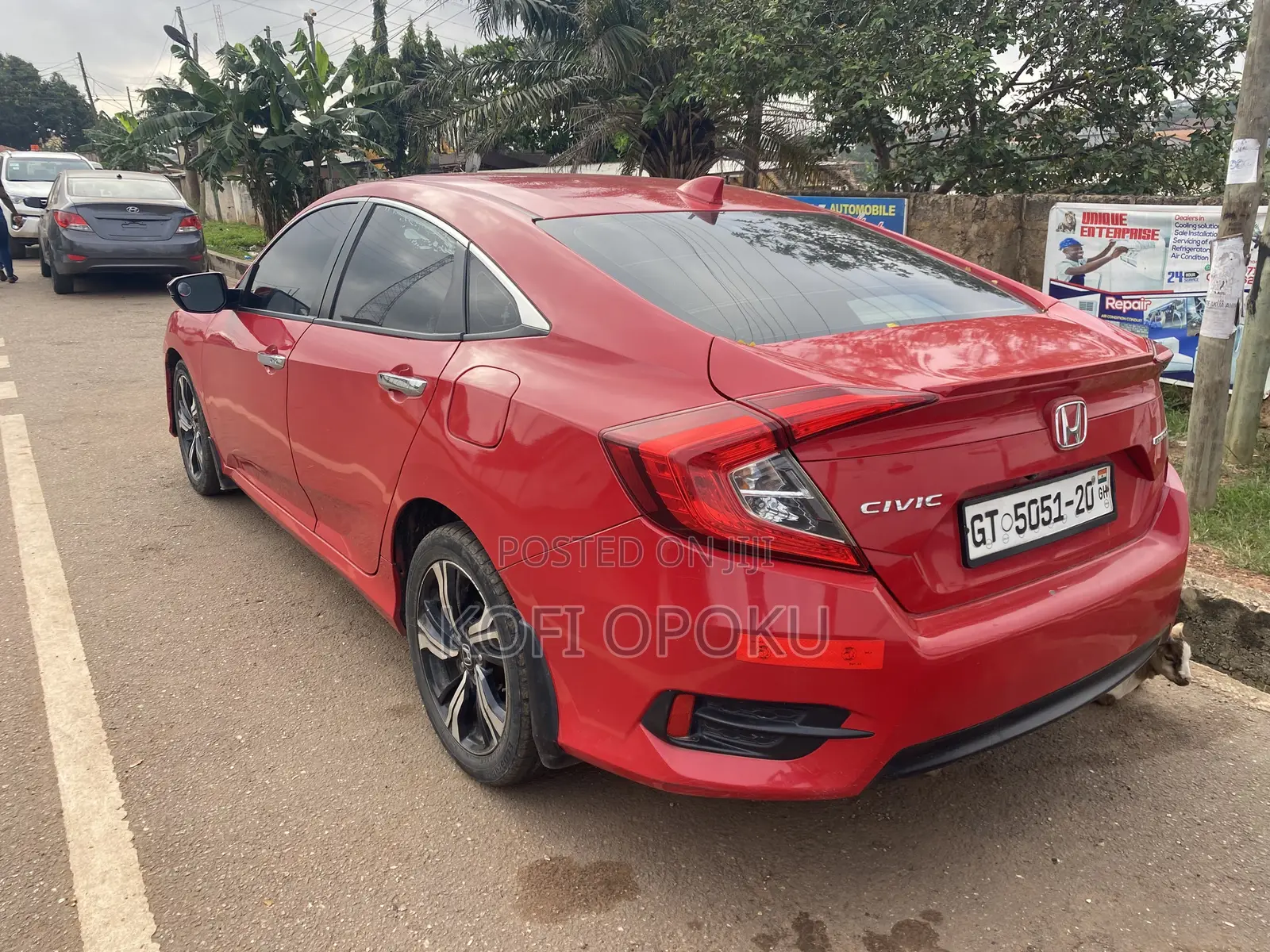 Honda Civic 2016 Red