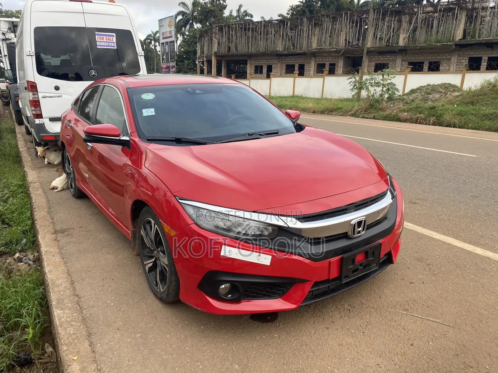 Honda Civic 2016 Red