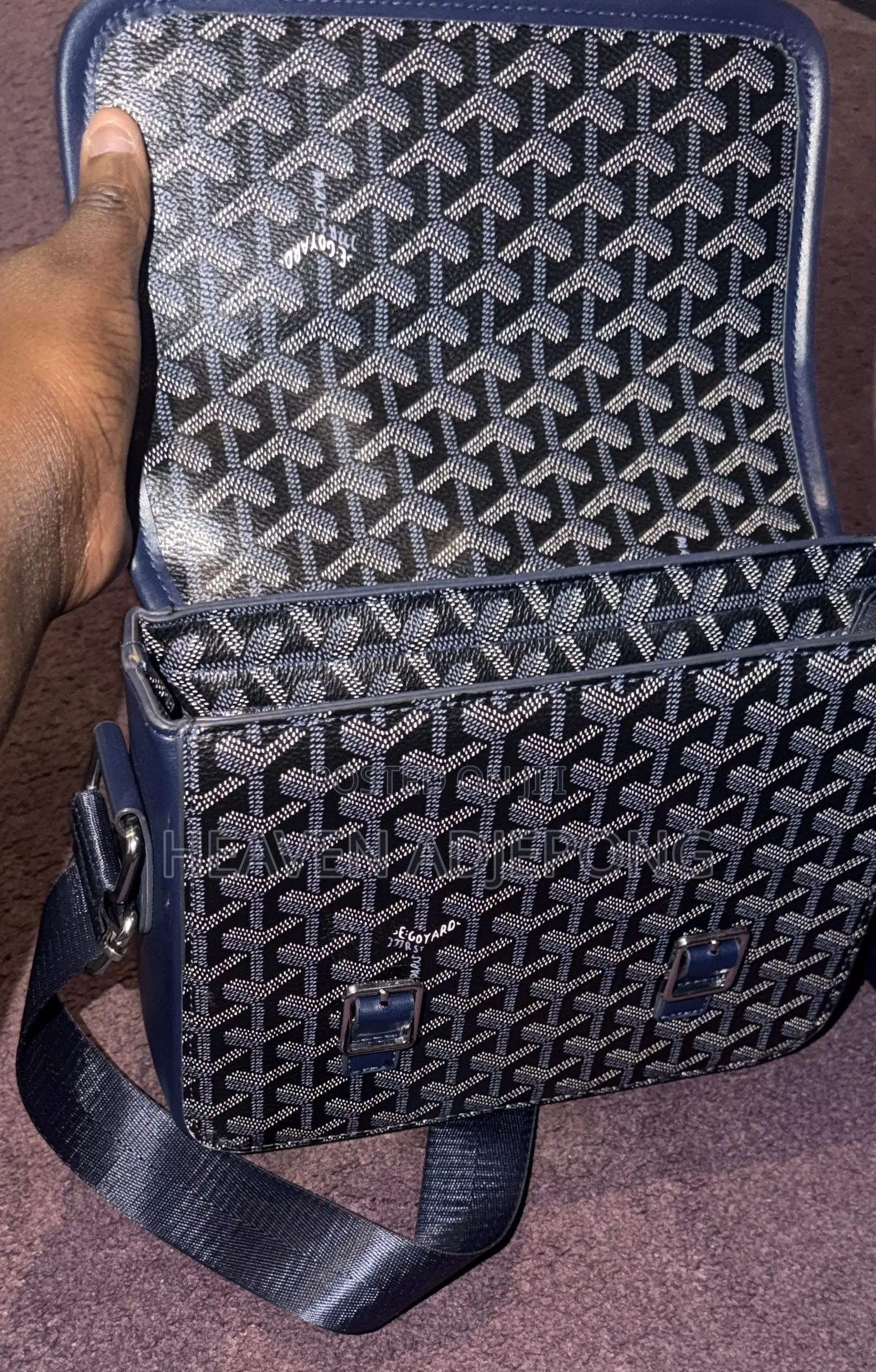 Authentic Goyard Belverede Bag