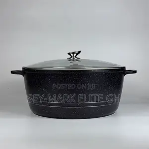 40cm Die-Cast Casserole Cookware (Large Capacity)