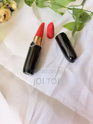 Lipstick Vibrator With 2 Replaceable Tips