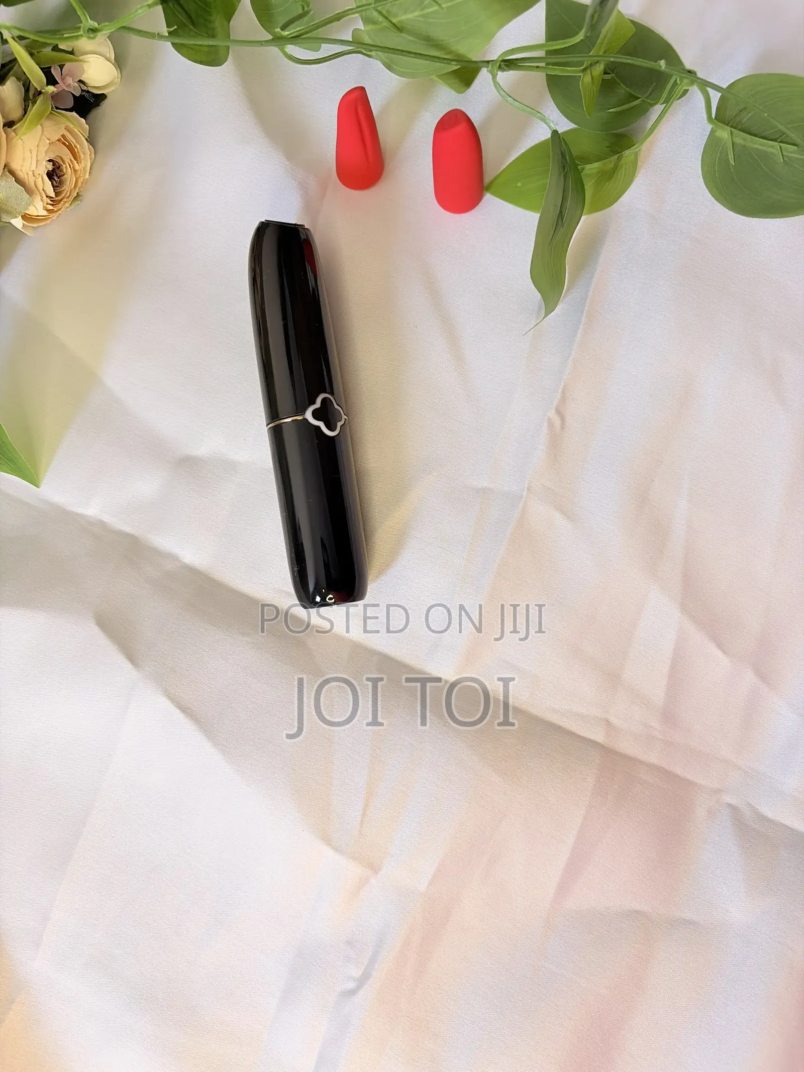 Lipstick Vibrator With 2 Replaceable Tips