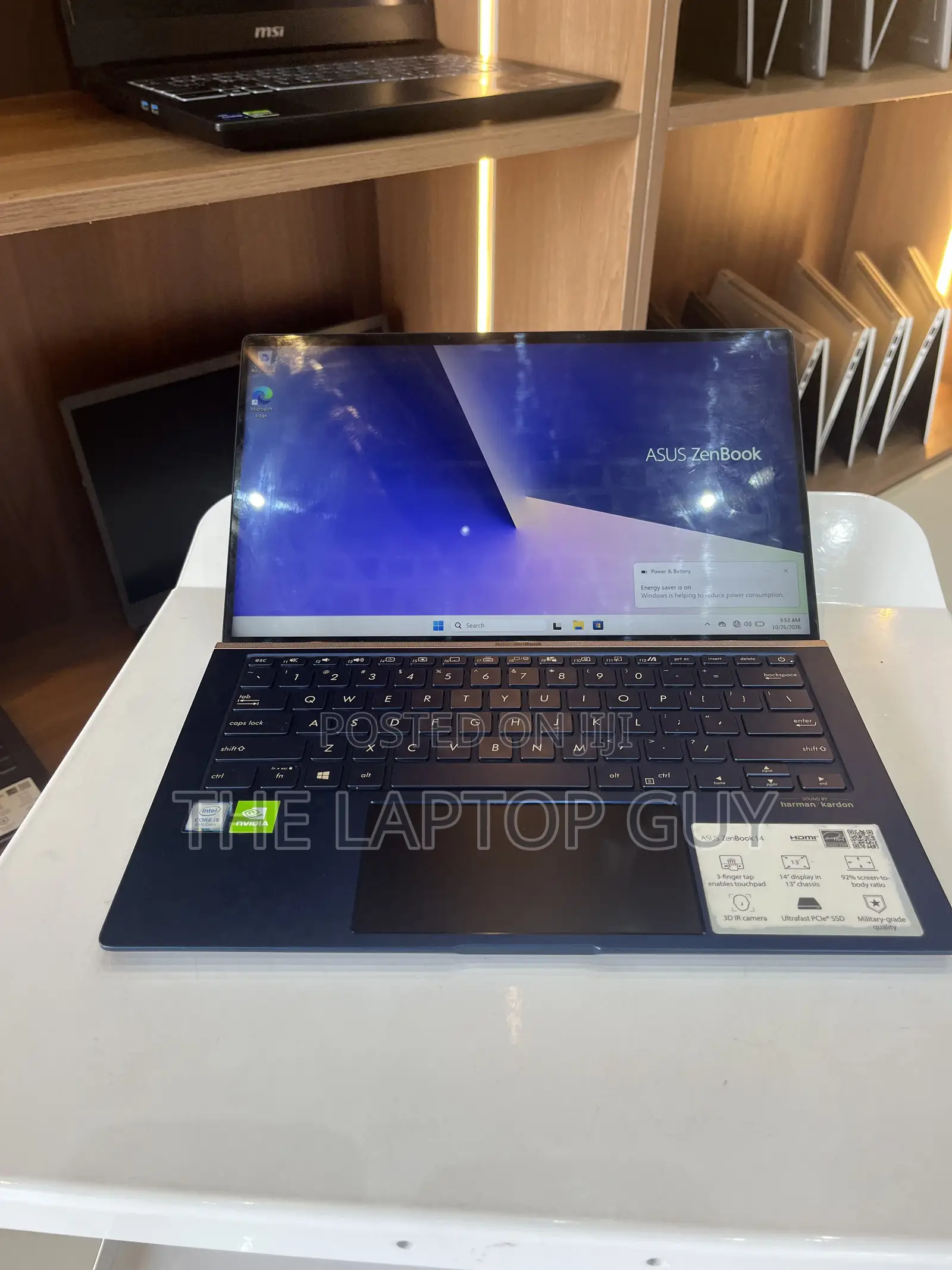 Laptop Asus Zenbook 14 8GB Intel Core i5 SSD 512GB